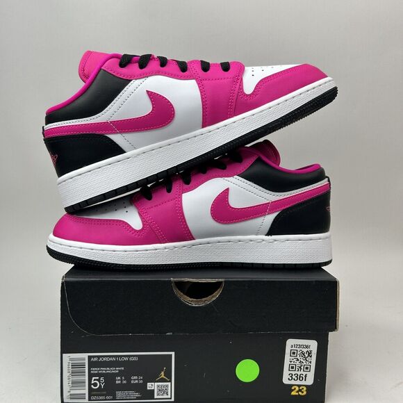 Nike Air Jordan 1 Low GS “Fierce Pink" 2023 - Picture 3 of 5
